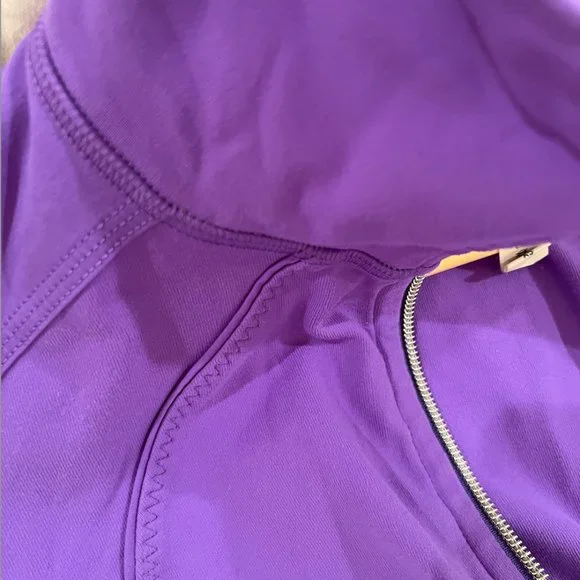 Lululemon purple zipup workout jacket - Picture 4 of 4
